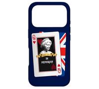 Carcasa para iPhone 17 Pro Reina Elizabeth II - Tarjeta de Juego (Memoriam skat Royal, Reino Unido)