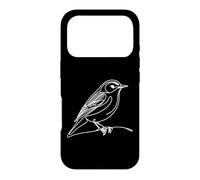 Carcasa para iPhone 17 Pro Reinita Norteña Arte Lineal Ornitólogo