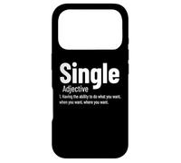 Carcasa para iPhone 17 Pro Relación Definición de adjetivo único Solteros Divertidos
