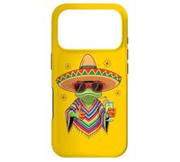 Carcasa para iPhone 17 Pro Relax - Gringo - Un Divertido Lagarto en un Poncho y un Sombrero