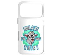 Carcasa para iPhone 17 Pro Relax I've Goat This Funny Cool Farm Animal Pun Design
