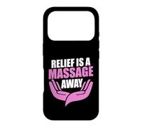 Carcasa para iPhone 17 Pro Relief is a Massage Away Masajista
