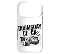 Carcasa para iPhone 17 Pro Reloj Doomsday de 89 Segundos a Medianoche, diseño activista