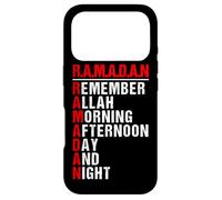 Carcasa para iPhone 17 Pro Remember Allah - Ramadan Kareem - Ramadan Mubarak Month 2026