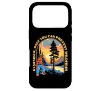 Carcasa para iPhone 17 Pro Remember, Only You Smokey Bear Beautiful Vintage Mountains