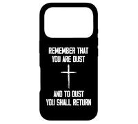 Carcasa para iPhone 17 Pro Remember That You Are Dust and To Dust You Shall Return