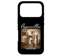 Carcasa para iPhone 17 Pro Rendición en Appomattox Court House Grant & Lee Civil War