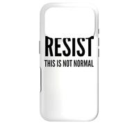 Carcasa para iPhone 17 Pro Resistir Esto No Es Normal - Activismo