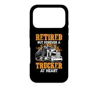 Carcasa para iPhone 17 Pro Retired But ForeverA Trucker At Heart Funny Truck Driver
