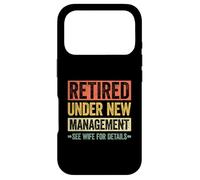 Carcasa para iPhone 17 Pro Retired Under New Management See Wife For Details