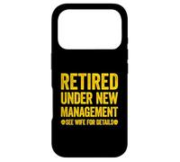 Carcasa para iPhone 17 Pro Retired Under New Management See Wife For Details