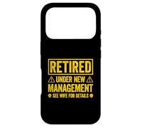 Carcasa para iPhone 17 Pro Retired Under New Management See Wife For Details