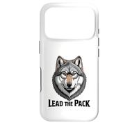 Carcasa para iPhone 17 Pro Retrato de Cabeza de Lobo Intenso lidera la Manada