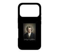 Carcasa para iPhone 17 Pro Retrato de Ludwig Van Beethoven