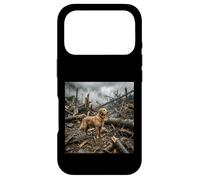 Carcasa para iPhone 17 Pro Retriever Desastre Ruinas Buscar Rescate Escena