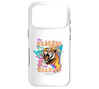 Carcasa para iPhone 17 Pro Retro 80s Tiger The Heavens Are Roaring Salmo 19:1