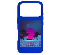 Carcasa para iPhone 17 Pro Retro 80s Vaporwave Palm Trees Sunset - Synthwave Art tee
