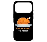 Carcasa para iPhone 17 Pro Retro Arcade Pixelated Game Turkey - Press Start to Feast