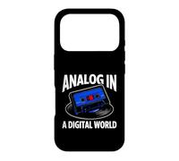 Carcasa para iPhone 17 Pro Retro Audiophile Analog In A Digital World Cassette