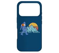 Carcasa para iPhone 17 Pro Retro Bigfoot Sun & Mountain State Flag of Colorado Graphic