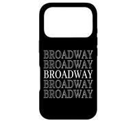 Carcasa para iPhone 17 Pro Retro Broadway Theatre Graphic Ciudad de Nueva York