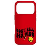 Carcasa para iPhone 17 Pro Retro Don't Kill My Vibe Hippie