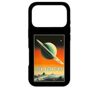 Carcasa para iPhone 17 Pro Retro Future American Space Program Inspired Scifi Graphic