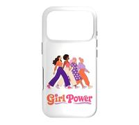 Carcasa para iPhone 17 Pro Retro Girl Power Pink Diverse Women Inclusion Groovy 70s