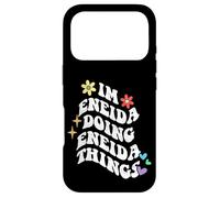 Carcasa para iPhone 17 Pro Retro Groovy Im Eneida Haciendo Eneida Cosas Divertidas Madre