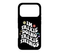 Carcasa para iPhone 17 Pro Retro Groovy Im Trixie Haciendo Trixie Cosas Divertidas Madre