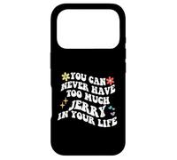 Carcasa para iPhone 17 Pro Retro Groovy Que Nunca Puedes Tener Demasiado Jerry en tu Vida