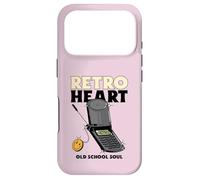 Carcasa para iPhone 17 Pro Retro Heart Old School Soul (Gráfico)