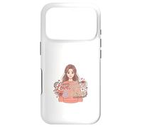 Carcasa para iPhone 17 Pro Retro Love Lace Votos Nupcial Romance Diseño