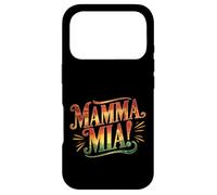 Carcasa para iPhone 17 Pro Retro Mamma MIA Diseño Colorido