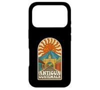 Carcasa para iPhone 17 Pro Retro Psychedelic Antigua Guatemala Travel Poster