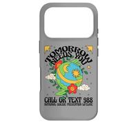 Carcasa para iPhone 17 Pro Retro Tomorrow Needs You 988 Suicide Prevention Awareness