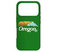 Carcasa para iPhone 17 Pro Retro Vibe Oregon Sweatshirt Vintage Mountains & Sun