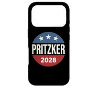 Carcasa para iPhone 17 Pro Retro Vintage Vote Button JB Pritzker 2028 President