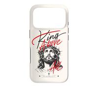 Carcasa para iPhone 17 Pro Rey sobre Todo Jesucristo Filipenses 2:9-11 Versículo de la Biblia