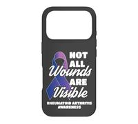 Carcasa para iPhone 17 Pro Rheumatoid Arthritis Awareness Not All Wounds Are Visible