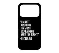 Carcasa para iPhone 17 Pro Richard Cita Divertida cumpleaños Nombre Personalizado Idea Ingeniero