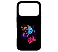 Carcasa para iPhone 17 Pro Ride The Sweet Wave, diseño Retro de neón y Frutas para Surf