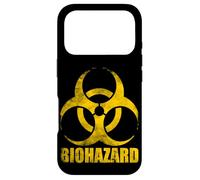 Carcasa para iPhone 17 Pro Riesgo biológico de la Guerra Nuclear radiactiva Vintage