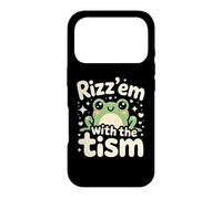 Carcasa para iPhone 17 Pro Rizz Em' with The Tism Awesome Autism Aware Charming Teas
