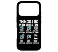 Carcasa para iPhone 17 Pro RMS Titanic: Cosas Divertidas Que Hago en mi Tiempo Libre: cumpleaños de niños