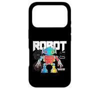 Carcasa para iPhone 17 Pro Robot de Ciencia ficción Alimentado por código impulsado por la lógica