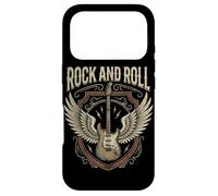Carcasa para iPhone 17 Pro Rock and Roll Guitarra Eléctrica Vintage Heavy Metal Fans Punk