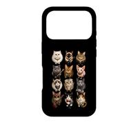 Carcasa para iPhone 17 Pro Rock Star Cats Punk Band Kittens Rock'n Roll Regalos Divertidos