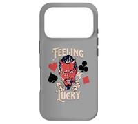 Carcasa para iPhone 17 Pro Rockabilly Feeling Lucky Devil Dice 50 Retro Vintage Casino