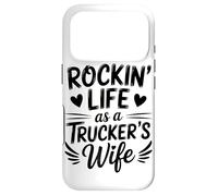 Carcasa para iPhone 17 Pro Rockin Life As A Truckers Wife Truck Driver Lover